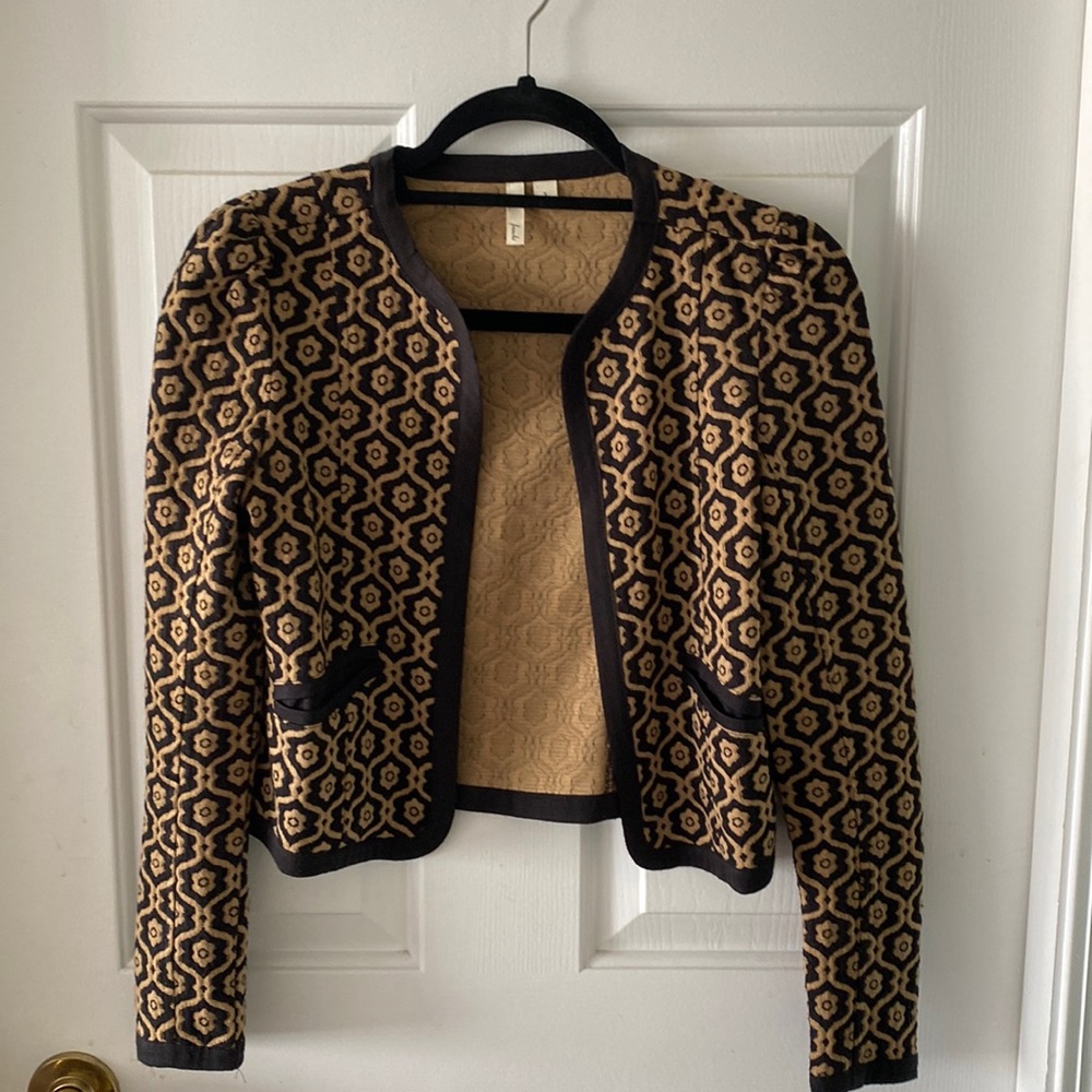 Frenchi/Nordstrom. Cardigan/blazer size small.